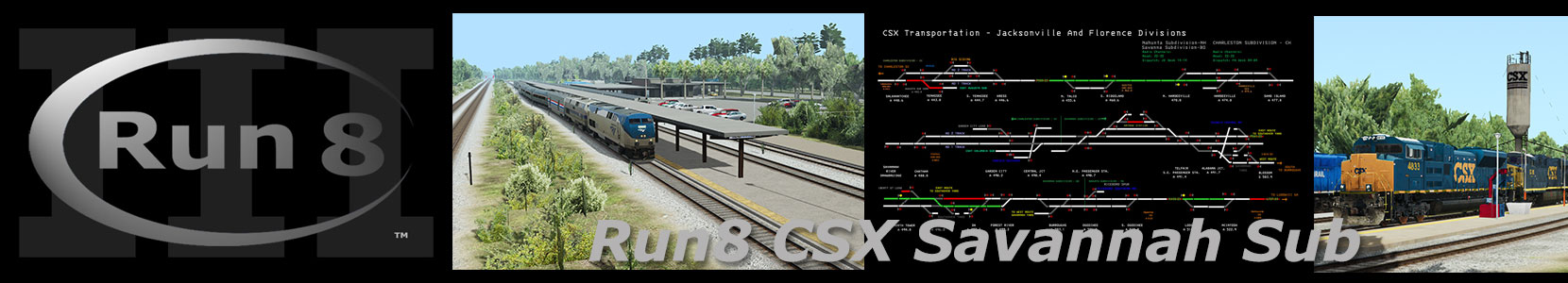 Run8 Train Simulator Run8 CSX Savannah Sub